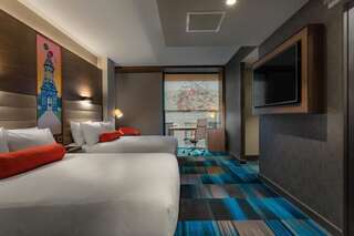 Отель Aloft Dublin City Дублин Городской двухместный номер с 2 отдельными кроватями-3